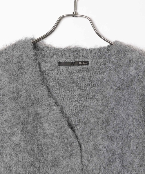 Heather(ヘザー)の「シャギーショートカーディガン 987109(カーディガン/ボレロ・レディース・オフホワイト/グレー/ピンク/レッド・FREE)」の14枚目の写真