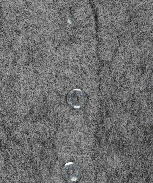 Heather(ヘザー)の「シャギーショートカーディガン 987109(カーディガン/ボレロ・レディース・オフホワイト/グレー/ピンク/レッド・FREE)」の11枚目の写真