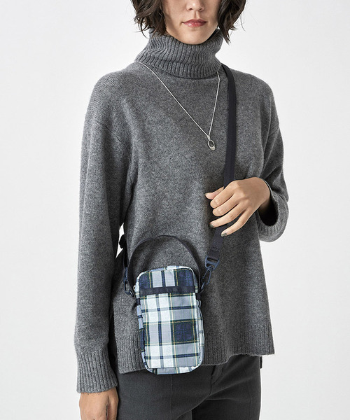 ■LeSportsac■MINI PHONE CROSSBODY タータンコーデュロイ □LeSportsac□MINI PHONE CROSSBODY タータンコーデュロイ
