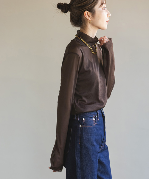 セール】《追加》シアースキニーハイネックTOPS 7（Tシャツ
