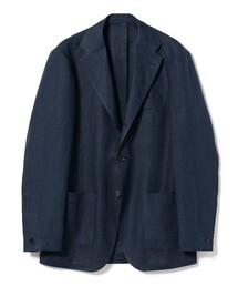 ビームスエフ テーラードジャケット リネン100% 21160442015_D_2.jpg