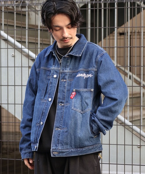 rosarymoon denim jacket ロザリームーン デニムジャケット Denim Jacket - ROSARYMOON OFFICIAL WEB STORE
