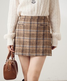 one after another NICE CLAUP | シャギーポケットミニスカート(スカート)