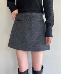 one after another NICE CLAUP | シャギーポケットミニスカート(スカート)