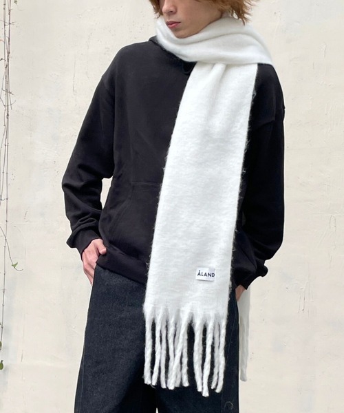 UNISEX】ALAND／ベーシックマフラー（マフラー）｜ALAND（エーランド