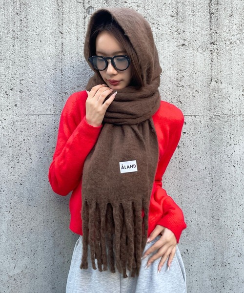 UNISEX】ALAND／ベーシックマフラー（マフラー）｜ALAND（エーランド