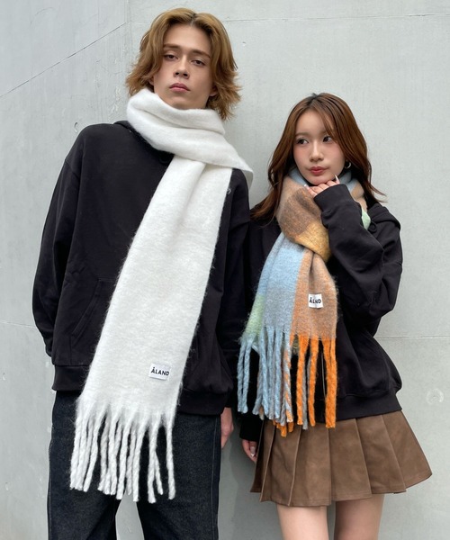 UNISEX】ALAND／ベーシックマフラー（マフラー）｜ALAND（エーランド