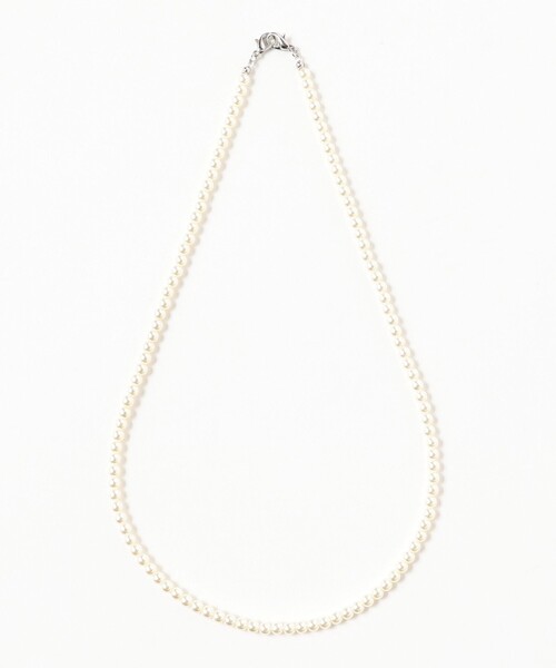 BEAMS BOY（ビームスボーイ）の「BEAMS BOY / パール コンビ ウォレットチェーン（ウォレットチェーン・レディース・ホワイト・ONE SIZE）」の2枚目の写真