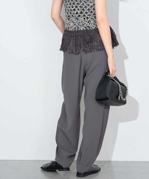 Lui's（ルイス）の「コクーンパンツ（スラックス・レディース・オフホワイト/グレー/ブラック・FREE）」の11枚目の写真