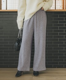 coca（coca） | セミワイドリブニットパンツ(その他パンツ)