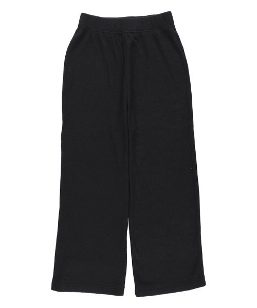 coca(coca)(コカ)の「セミワイドリブニットパンツ(その他パンツ・レディース・ライトグレー/ブラック/ベージュ・SHORT/LONG)」の18枚目の写真