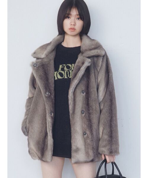 EMODA アウター ファー EMODAファーコート 【公式通販】