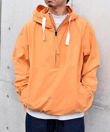SHIPS any | SHIPS any: 〈手洗い可能〉コットン / ナイロン ガーメントダイ アノラック パーカー◇(ナイロンジャケット)