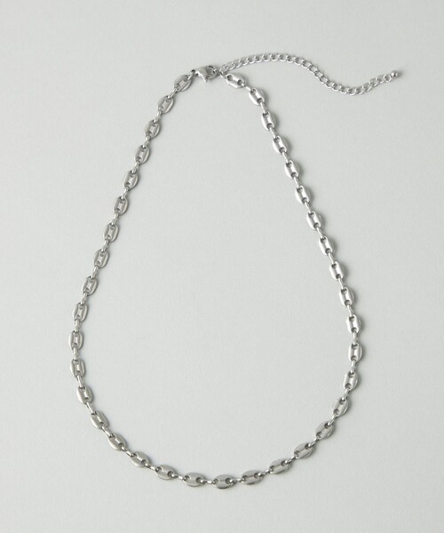 CITEN（シテン）の「＜CITEN＞ステンレス マリンチェーン ネックレス（ネックレス・レディース・ゴールド/シルバー・FREE）」の4枚目の写真