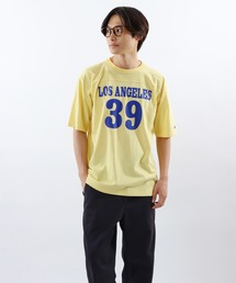 【Champion/チャンピオン】メンズ キャンパス ショートスリーブフットボールTシャツ