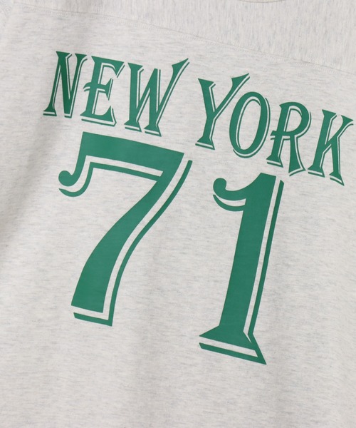 Champion（チャンピオン）の「【Champion/チャンピオン】メンズ キャンパス ショートスリーブフットボールTシャツ（Tシャツ/カットソー・メンズ・ブルー系その他2/ペールイエロー/ホワイト/ライトグレー・MEDIUM/LARGE/X-LARGE）」の8枚目の写真