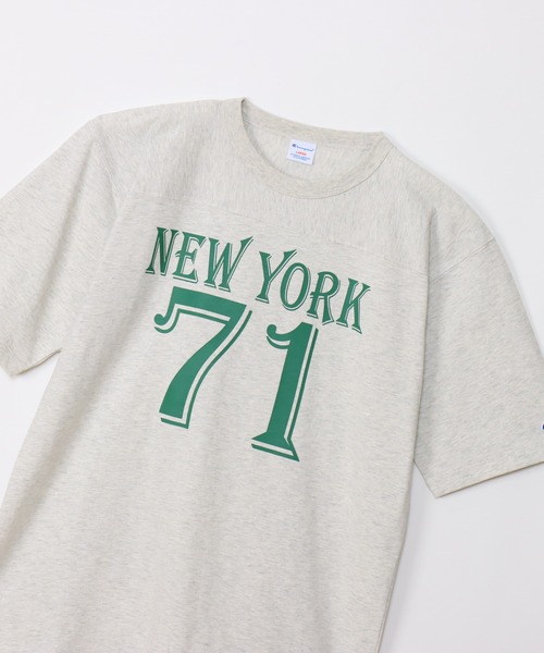 Champion（チャンピオン）の「【Champion/チャンピオン】メンズ キャンパス ショートスリーブフットボールTシャツ（Tシャツ/カットソー・メンズ・ブルー系その他2/ペールイエロー/ホワイト/ライトグレー・MEDIUM/LARGE/X-LARGE）」の9枚目の写真