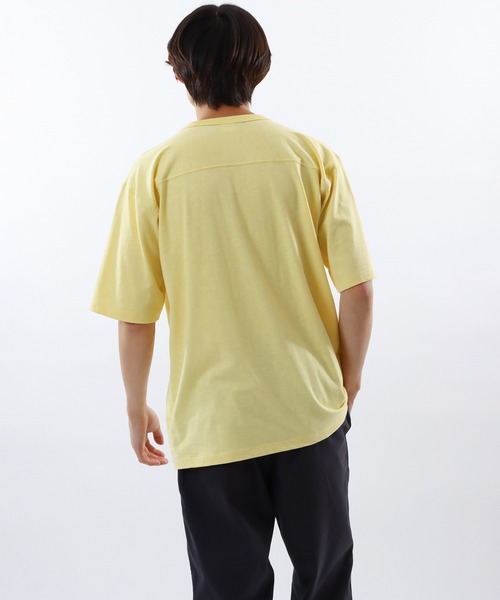 Champion（チャンピオン）の「【Champion/チャンピオン】メンズ キャンパス ショートスリーブフットボールTシャツ（Tシャツ/カットソー・メンズ・ブルー系その他2/ペールイエロー/ホワイト/ライトグレー・MEDIUM/LARGE/X-LARGE）」の16枚目の写真