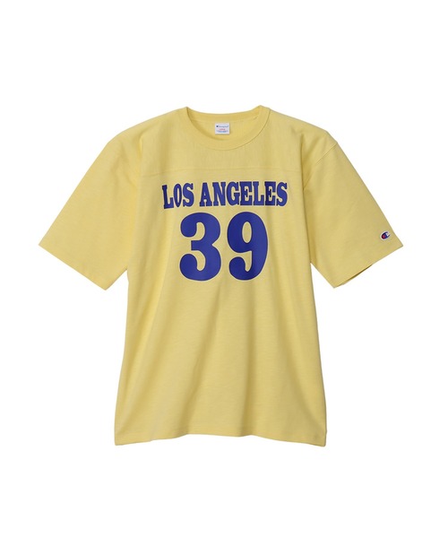 Champion（チャンピオン）の「【Champion/チャンピオン】メンズ キャンパス ショートスリーブフットボールTシャツ（Tシャツ/カットソー・メンズ・ブルー系その他2/ペールイエロー/ホワイト/ライトグレー・MEDIUM/LARGE/X-LARGE）」の20枚目の写真