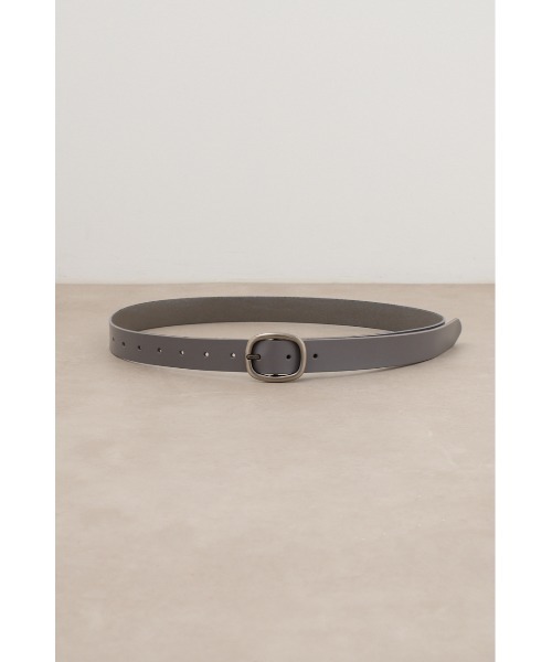 AZUL by moussy（アズールバイマウジー）の「ロングレザーナローベルト（ベルト・メンズ・ブラック/グレー・FREE）」の14枚目の写真