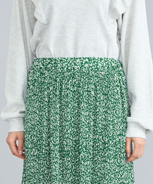 セール】小花柄プリントマジョリカプリーツスカート（スカート）｜coen  