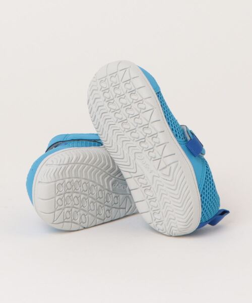 SUKUSUKU(スクスク)の「ASICS KIDS(アシックス キッズ)ベビーシューズ MESHOES BABY(スニーカー・キッズ・ライトブルー・16.0cm/15.5cm/15.0cm/14.5cm/14.0cm/13.5cm/13.0cm)」の3枚目の写真