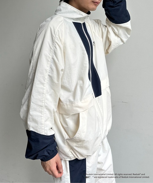 Reebok（リーボック）の「ナイロンジャケット（ナイロンジャケット・メンズ・ネイビー/アイボリー/ブラック・SMALL/MEDIUM/LARGE）」の19枚目の写真