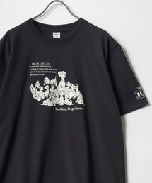 Disney/ディズニー ミッキーフレンズ ミニー くまのプーさん 101匹わんちゃん プリント半袖Tシャツ レディース メンズ