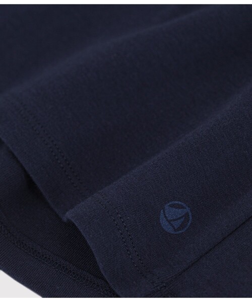 ■FOD essentials ■ポイントクルーネック 長袖Tシャツ インクルーシブ In'crewsive オープンエンド ボートネック