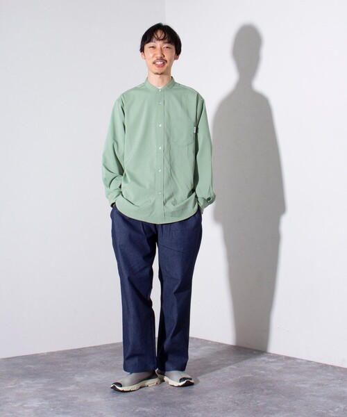 GLOSTER（グロスター）の「【GLOSTER/グロスター】GOODNESS イージーパンツ シェフパンツ (無地/チェック)（その他パンツ・メンズ・グリーン/グリーン系その他/キナリ/ベージュ/インディゴブルー/サックスブルー/ブラック・M/S/L）」の18枚目の写真