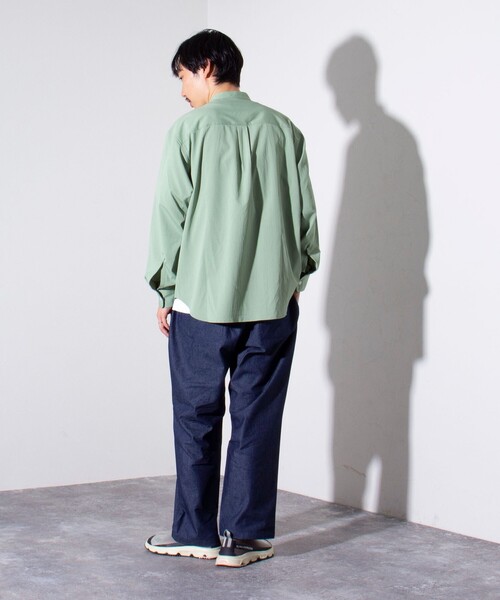 GLOSTER（グロスター）の「【GLOSTER/グロスター】GOODNESS イージーパンツ シェフパンツ (無地/チェック)（その他パンツ・メンズ・グリーン/グリーン系その他/キナリ/ベージュ/インディゴブルー/サックスブルー/ブラック・M/S/L）」の19枚目の写真