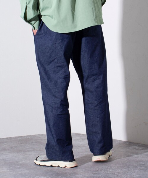 GLOSTER（グロスター）の「【GLOSTER/グロスター】GOODNESS イージーパンツ シェフパンツ (無地/チェック)（その他パンツ・メンズ・グリーン/グリーン系その他/キナリ/ベージュ/インディゴブルー/サックスブルー/ブラック・M/S/L）」の21枚目の写真