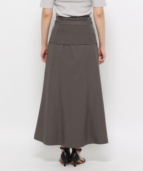 mysty woman（ミスティウーマン）の「［追加1］2wayコルセットsetスカート 113537（スカート・レディース・アイボリー/オリーブ/チャコールグレー・FREE）」の14枚目の写真