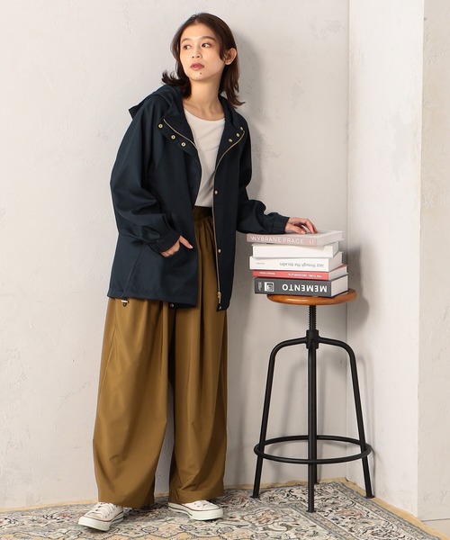 FOUND GOOD(ファウンドグッド)の「ウエストシャーリングワイドP(その他パンツ・レディース・ブラウン系3/ブラック/アイボリー・M/L/S)」の12枚目の写真