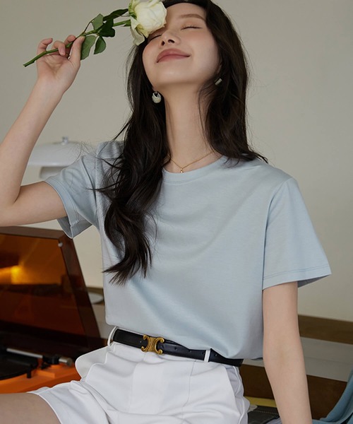 2色 半袖Tシャツ コントラストカラー カジュアル シンプル 夏 楽天市場】【 クラシカルエルフ classical elf 】 tシャツ