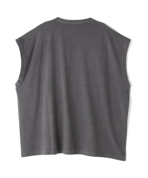 DANKE SCHON（ダンケシェーン）の「【WEB&DEPOT限定】DankeSchon/ダンケシェーン/活性染ポケットノースリーブ（タンクトップ・レディース・ベージュ/ブラック・L/M）」の15枚目の写真