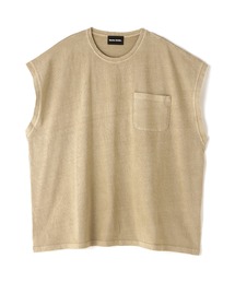 DANKE SCHON | 【WEB&DEPOT限定】DankeSchon/ダンケシェーン/活性染ポケットノースリーブ(タンクトップ)