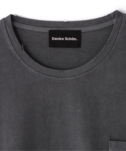 DANKE SCHON（ダンケシェーン）の「【WEB&DEPOT限定】DankeSchon/ダンケシェーン/活性染ポケットノースリーブ（タンクトップ・レディース・ベージュ/ブラック・L/M）」の4枚目の写真