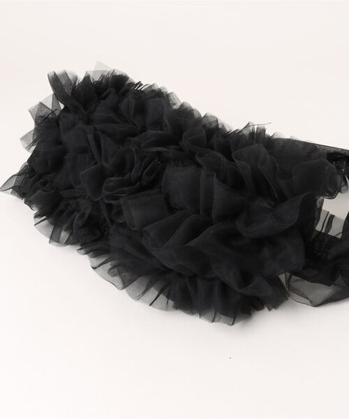 Bab（バブ）の「オーガンジーチュールフリルボディーバッグ