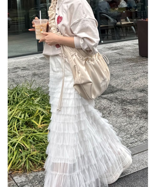 jumelle（ジュメロ）の「moon gather bodybag（ショルダーバッグ・レディース・ベージュ・FREE）」の18枚目の写真