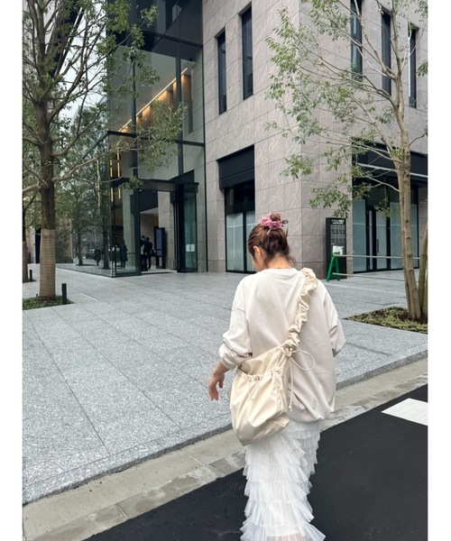 jumelle（ジュメロ）の「moon gather bodybag（ショルダーバッグ・レディース・ベージュ・FREE）」の19枚目の写真