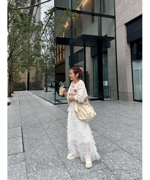 jumelle（ジュメロ）の「moon gather bodybag（ショルダーバッグ・レディース・ベージュ・FREE）」の20枚目の写真