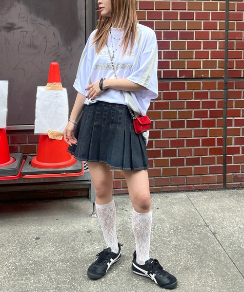 WHO'S WHO gallery(フーズフーギャラリー)の「【SLOPPY/スロッピー】ユニフォームトップス(Tシャツ/カットソー・レディース・ブラック/ネイビー/オフホワイト・FREE)」の13枚目の写真