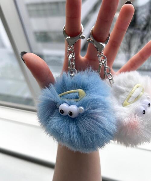 WEGO/フワフワモンスターぬいキーホルダー（キーホルダー