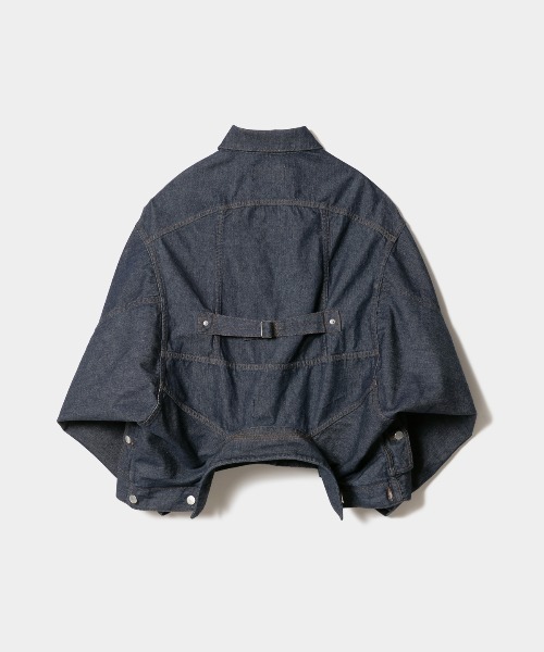 ジャケット・アウター beautiful people twill denim blouson BEAUTIFUL PEOPLE | Double-End Left Hand Twill Denim Jacket