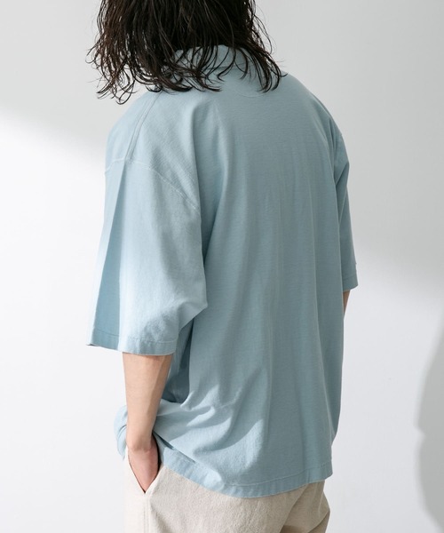 ARMY TWILL（アーミーツイル）の「ARMY TWILL　Back Jersey Pullover Shirts（ポロシャツ・メンズ・ブルー/ホワイト/カーキ・MEDIUM/LARGE）」の12枚目の写真