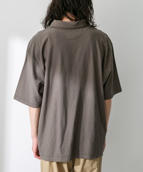 ARMY TWILL（アーミーツイル）の「ARMY TWILL　Back Jersey Pullover Shirts（ポロシャツ・メンズ・ブルー/ホワイト/カーキ・MEDIUM/LARGE）」の16枚目の写真