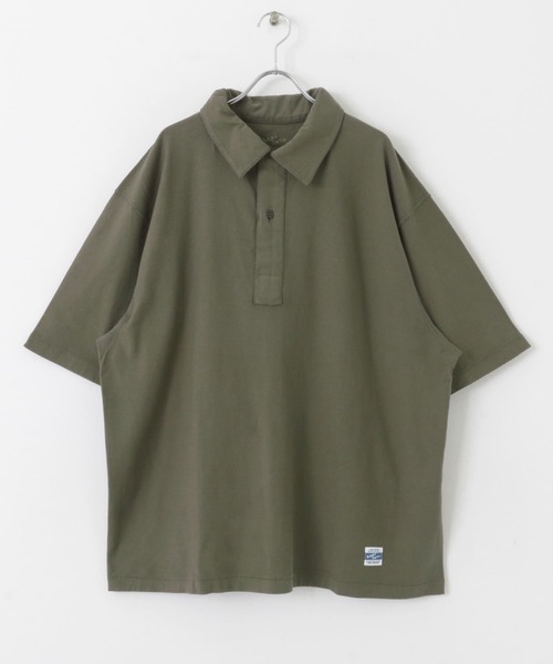 ARMY TWILL（アーミーツイル）の「ARMY TWILL　Back Jersey Pullover Shirts（ポロシャツ・メンズ・ブルー/ホワイト/カーキ・MEDIUM/LARGE）」の19枚目の写真