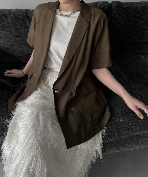 WILLFULLY（ウィルフリー）の「aslope fringe tiered SK
