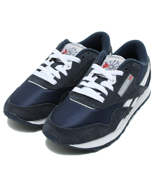 SEVENDAYS=SUNDAY(セブンデイズサンデイ)の「 Reebok CL NYLON(スニーカー・レディース・ネイビー/グレー・23.5cm/25cm/24cm)」の2枚目の写真